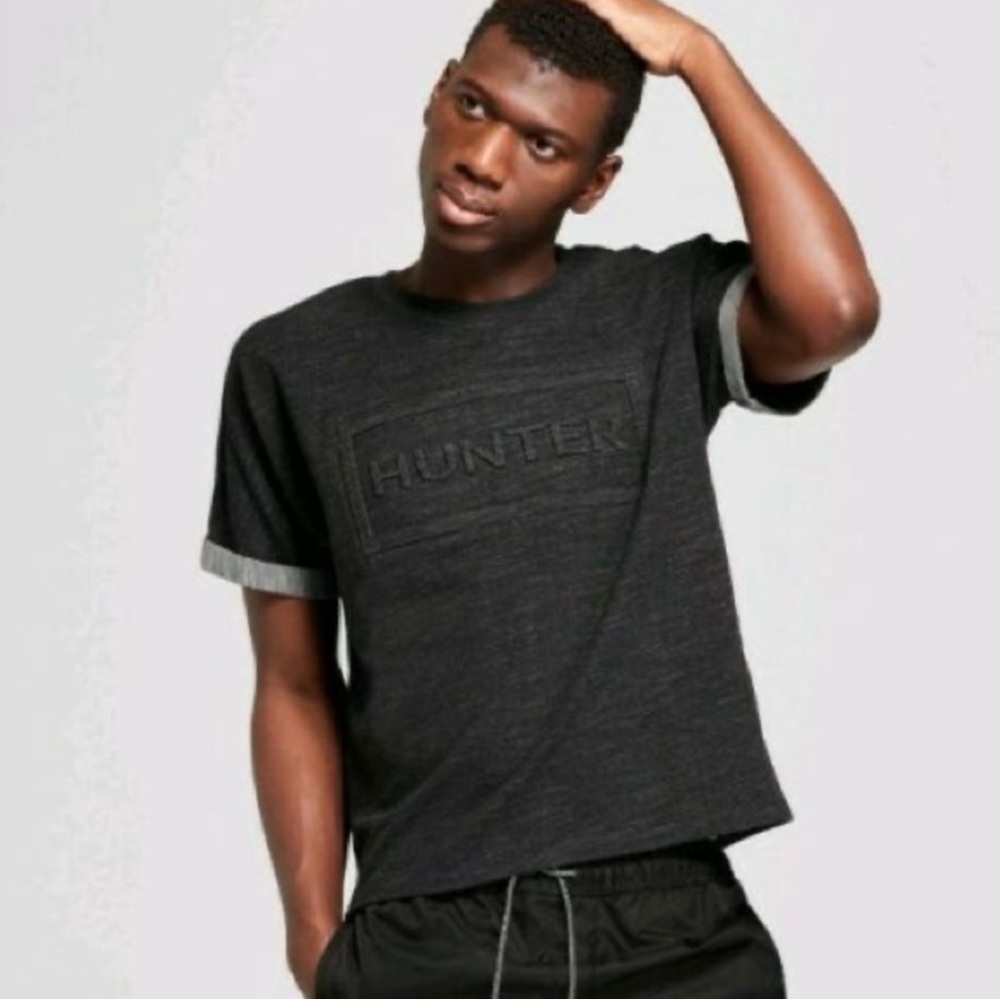Hunter For Target Unisex Embossed Rolled Short Sleeve T-Shirt Size XL